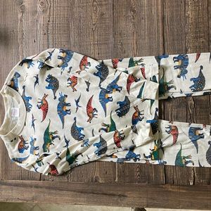 Hanna Andersson dinosaur pajamas in very lightly worn excellent used condition🦕